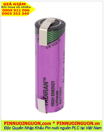 Tadiran SL-360 (chân thép hàn); Pin nuôi nguồn PLC Tadiran SL-360 lithium 3.6v AA 2400mAh chính hãng _Xuất xứ Israel